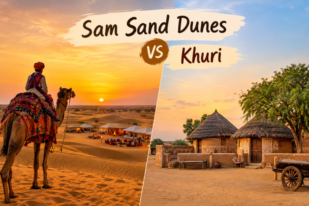 Sam Sand Dunes vs Khuri